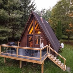 Golden Hour in the Catskills • Cozy Hideaway