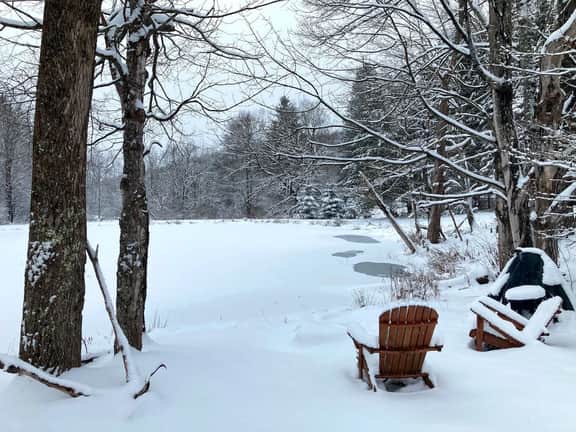 Golden Hour in the Catskills • Cozy Hideaway